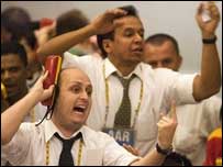 Mercado de ações de São Paulo (arquivo)