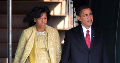 Michelle ve barack Obama