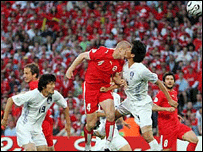 Lance de Suíça x Coréia do Sul