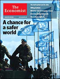Capa do Economist: Uma chance para um mundo mais seguro