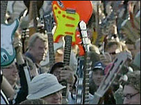 Guitarristas em Stuttgart