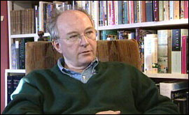 Philip Pullman at home in Summertown