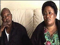 Oliver Kingonzila's parents