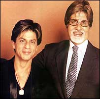 अमिताभ बच्चन और शाहरुख़ ख़ान