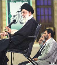 آيت الله خامنه ای و محمود احمدی نژاد