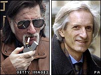 Os autores Leigh (esq.) e Baigent terão que pagar despesas legais