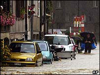 سوٹزرلینڈ میں سیلاب