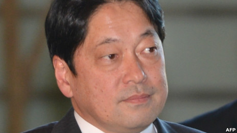 日本防卫大臣小野寺五典(资料照片)