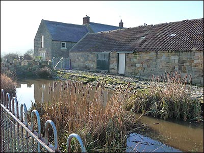 Seaton Hall viewed from moat