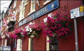 The Cock Hotel.