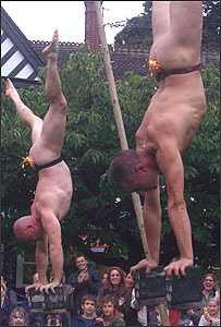 Street performance collective Skate Naked