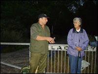 Bat  tours in the forest 