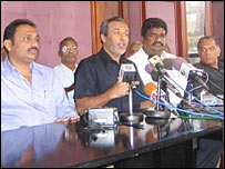 SLMC leaders in a press conference