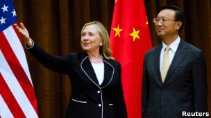 克林頓與楊潔篪(04/09/2012)