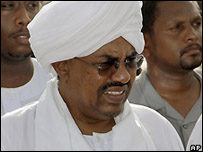 O presidente do Sudão, Omar al-Bashir