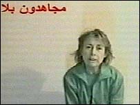 تصوير ويديويی جوليانا اسگرينا هنگام اسارت