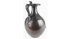 Roman jug with decorated handle