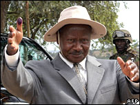 Cumhurbaşkanı Museveni