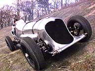 The Napier Railton on the banking