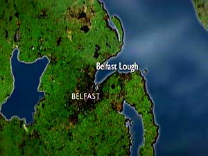 Belfast Lough location map