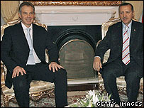 Tony Blair ve Recep Tayyip Erdoğan