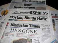 भारतीय अंग्रेज़ी अख़बार