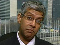 UN spokesman Farhan Haq