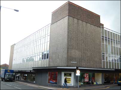 The old Co-op building in Worcester