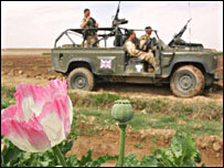 سربازان بريتانيايی در هلمند