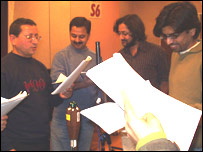 रेस के कलाकार