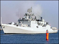 Chiến hạm INS Tabar của Ấn Độ