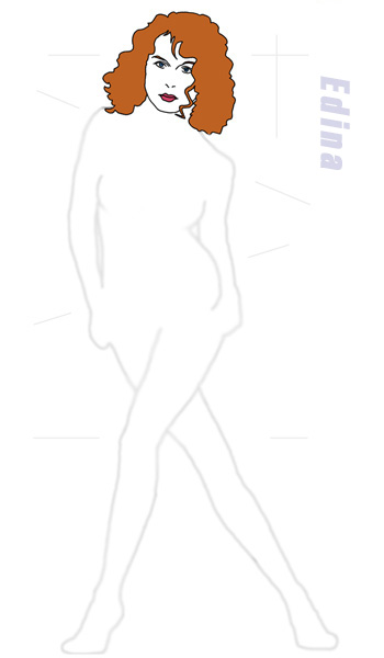 Design a fasion for Edina