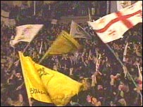 تظاهرات تفليس