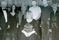 Noson cabaret, Caersws.