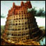 Quadro "A pequena torre" (1563), de Peter Bruegel, o Antigo, mostra a Torre de Babel (Copyright: Musée Boymans van Beuningen, Rotterdam)