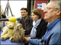 George Bear and actors