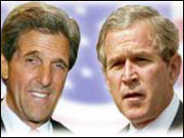 Ông Bush có vẻ đang dẫn điểm trong cuộc chạy đua
