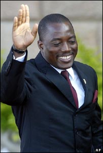 O presidente da República Democrática do Congo, Joseph Kabila