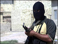 نقاب پوش شدت پسند