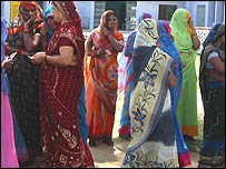 महिला मतदाता