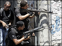 Operação da polícia do Rio no Complexo do Alemão, em maio