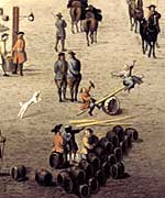 Detail of Broad Quay, attributed to Philip Vandyke