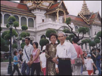 Hai vợ chồng thính giả Nguyễn Thanh