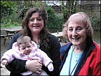 Anna with daughter and grand-daughter