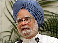انڈین وزیراعظم منموہن  سنگھ