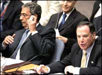 Amre Moussa e Dan Gillerman