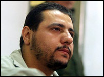 O comandante do Hamas Abdullah Barghouti, condenado em Israel