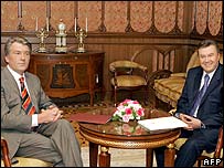 Янукович та Ющенко