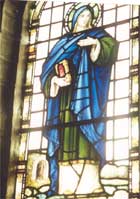 Non, mam Dewi - dywedir fod ei hesgyrn yn Llydaw