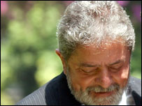 O presidente Lula